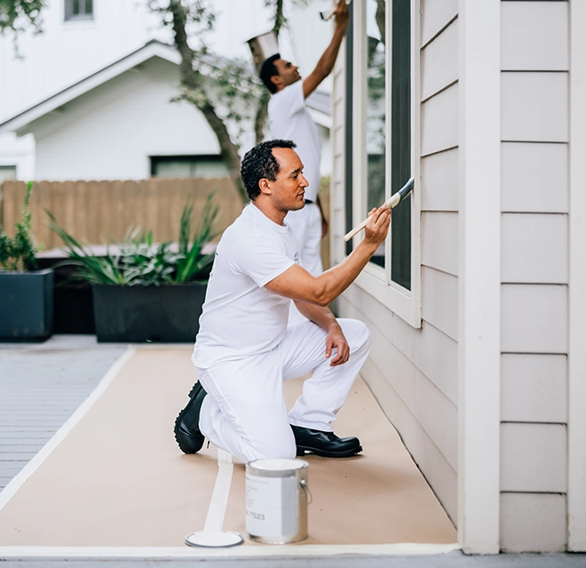 Precision Paintworks transforming your exterior with clean, crisp lines