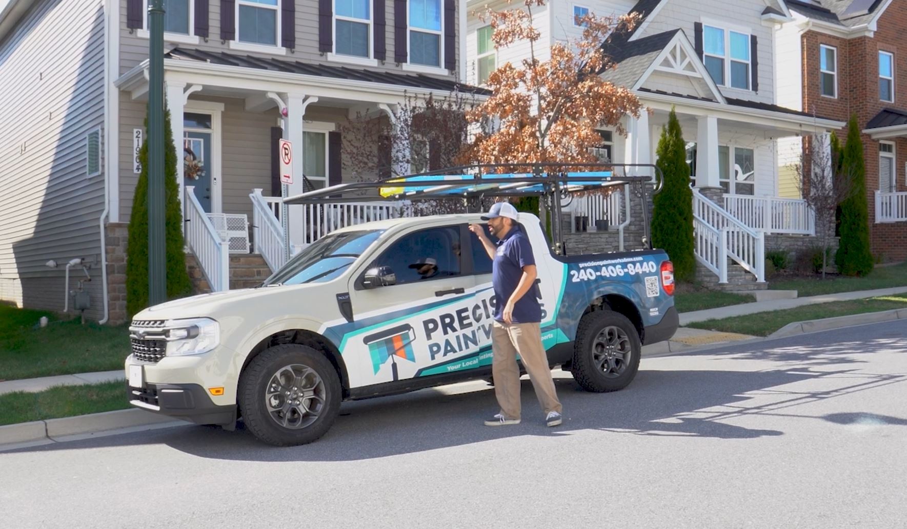 Precision Paintworks Consultant on Site