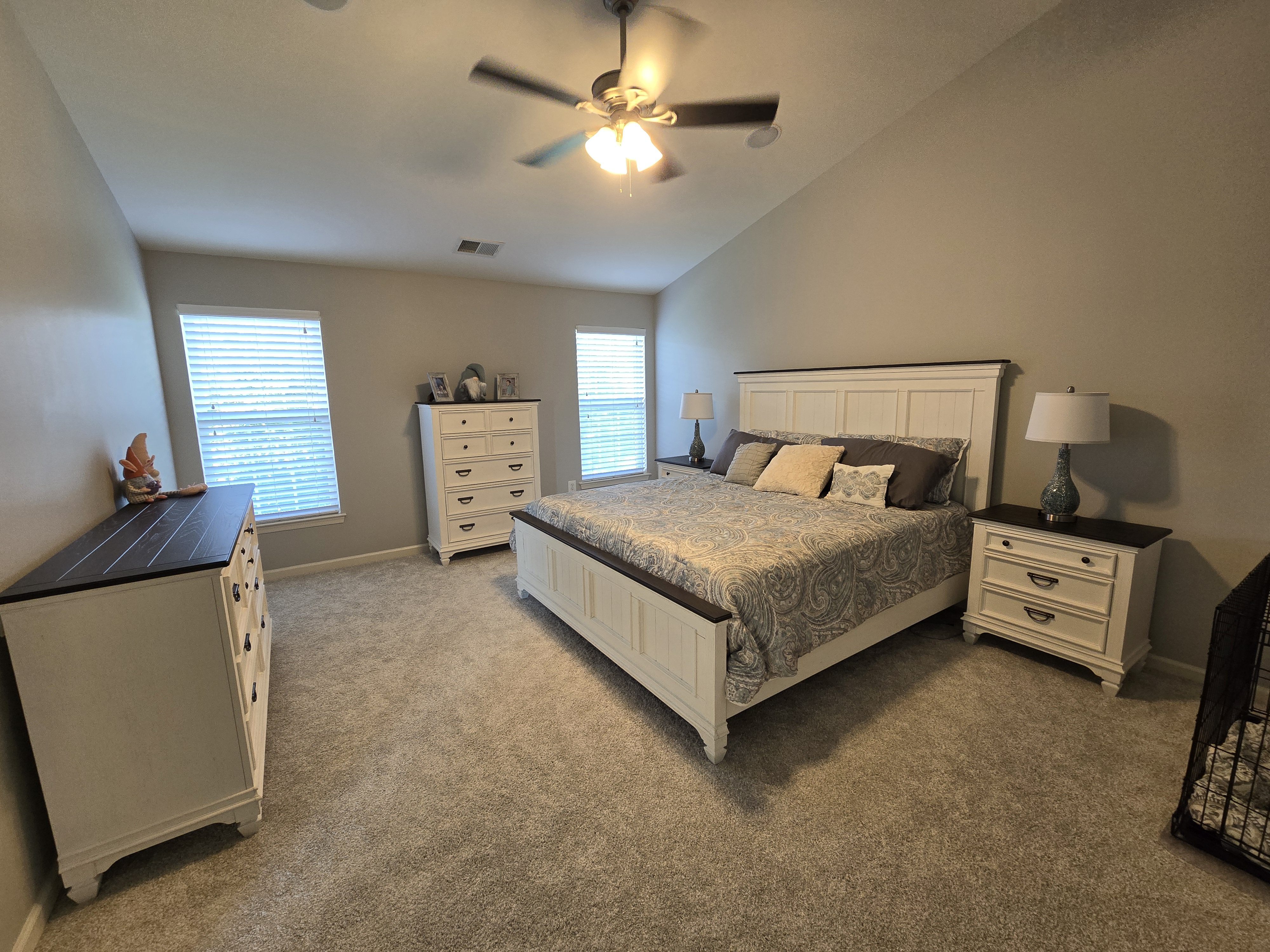 Beautiful After Precision Paintworks Bedroom